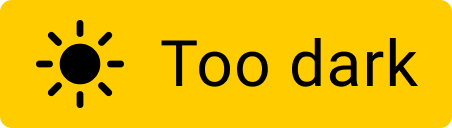 too dark icon