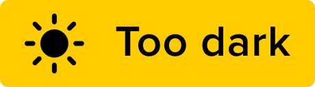 too dark icon