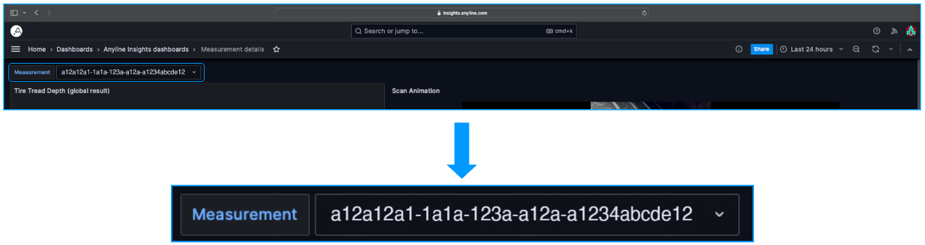 An image of the Data Filter on Anyline Insights