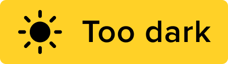 too dark icon